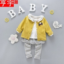 ~ nv bao clothes Wu Qi 8 eight 9 nine 10 x 12 months baby girl 1 A 2 baby girl children 0 to 3 years old in the spring and autumn jacket
