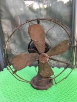 American original GE fan Antique GE Copper Blade Network Fan General Electric Fan