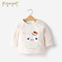 Cotton clothes newborn half-back clothes baby autumn and winter monk clothes thick warm coat newborn baby cotton-padded jacket winter clothes