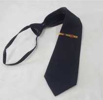 Retired 87-style navy navy tie mens dress tie security tie zippered tie