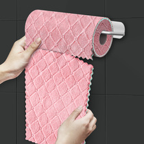 Dishwashing cloth Household water absorption does not lose hair Kitchen supplies Household cleaning does not dip oil Hand towel Lazy rag