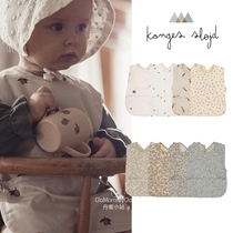 15% off spot Denmark Konges Slojd childrens baby eating vest-style lace waterproof bib rice pocket
