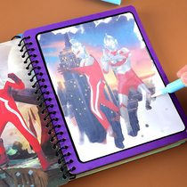 Ottman Water Painting This Genuine Children Boy Boy Wonder Puzzle and repeated clean water Write a graffiti painting Book suit