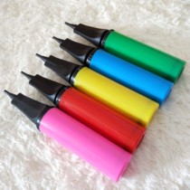 Balloon compression inflatable pump trumpet hand push foot pump tool June 1 Tanabata birthday scene layout supplies