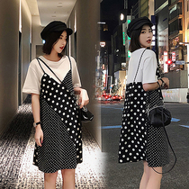 Pregnancy Woman Dress Summer Suit 2022 Summer Tide Spicy Mother Individuality Out Of Fashion Little Fresher Summer Dress Pregnant Woman With Dress