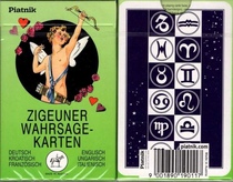 Gypsy fortune telling cards Cupid Gypsy Cards 36 sheets