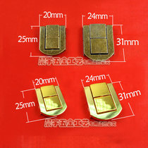 A001 solid case buckle accessories dark case buckle packaging wood case buckle containing box DIY accessories Wenzhou box buckle