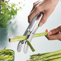 Stainless steel double-sided double-head asparagus lettuce peeling knife cucumber Yam Planer kitchen fruit peeling scraper knife