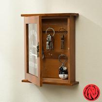 Into the door to put the key necklace storage box wall-mounted shelf living room light luxury bedside ins porch decoration