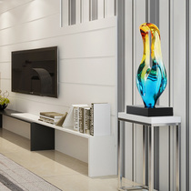 High-grade abstract sculpture ornaments Hotel club Villa aisle Lobby hall entrance European style model room Resin