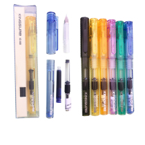 Transparent color ink Ink ink Change Bag Pen third grade primary school students good use pen pen positive posture change bag Dual Pen