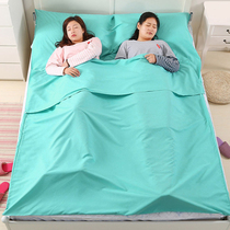 Outdoor business trip stay hotel Hotel dirty sleeping bag indoor single double portable adult bed sheet quilt cover