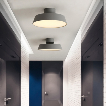 Nordic room personality creative entrance aisle walk corridor lamp balcony round bedroom ceiling lamp