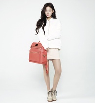 BM9*09002 ultra-light full leather travel bag leisure bag Korean fashion bag womens backpack 13 inch computer bag