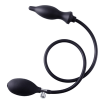 Soft Inflate Fox Tail Inflate Anal Plug Woman With Vestibular Dilated Anal Chrysanthemum Enlargement Anal sm Spice Tool