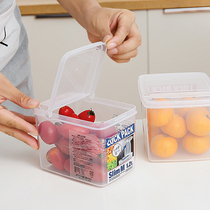 Japan Import Clamshell Storage Box Tabletop Containing basket Refrigerator Refreshing Box Kitchen storage box Debris Finishing Box