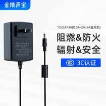 12V2A power adapter Router power cord Audio charger Universal 12V3A monitoring switch LED liquid crystal display 2 5a electric breast pump 1 5A keyboard