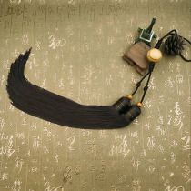 High-grade Ice Silk sword ear Taiji martial arts competition professional short sword spike Super encryption return cage silk Taiji sword sword ear