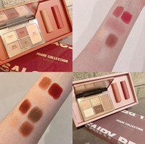 Spot ▲ Korean mystery still MISSHA X Nunt eye shadow blush plate lipstick set box autumn and winter SALSA RED