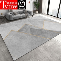 TVNW modern minimalist carpet sofa coffee table blanket light luxury high living room Nordic bedroom floor mat home area