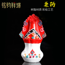 High 17cm painted food children Doma Tibetan Buddhist supplies Huaiye Doma large painted Manibao