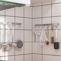 Yushijia punch-free kitchen hook 304 stainless steel wall hanging sticky hook Wall seamless nail hook hanging clothes hook pylons