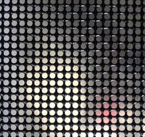 201 gold steel mesh 0 6mm diamond mesh round hole gold steel yarn whole batch of diamond mesh anti-mosquito anti-theft