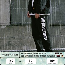 WHOSETRAP American street drawstring casual sweatpants Personality sweater pants