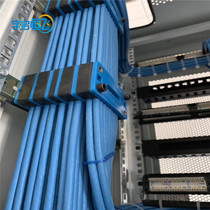 YQHF Yuqi Hengfei 190mm*40mm color plastic crimping board Flame retardant solid wire network cable finishing cable Large pair of mathematical wire clip