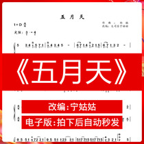 May Day D Tune Solo guzheng Grand Division Leaning Aunties Zither Video Electronic Version of the Zither Videos automatically shipped