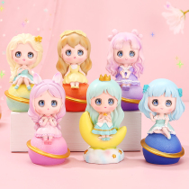 Office desktop girl office computer desk ornaments girl birthday gift girl cartoon cute trinkets