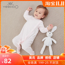 British baby jumpsuit Ha clothes newborn cotton underwear climbing clothes baby baby long sleeve pajamas