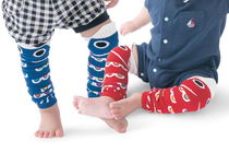 Baby knee socks baby long tube crawling socks cotton elastic toddler anti-drop sleeve socks 0-2 years old Qianqu home