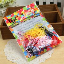 Zhair Hair Head Rope Rubber Band Hair Ring Hair Rope Small Fresh Head Ornament Korea Adult Son Ensemble Disposable Black