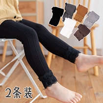 Girls leggings Spring and Autumn Thin Baby Cotton Nine Long Pants Wear Foreign Childrens Pantyhose Joy