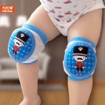 Baby crawling protective gear cover Knee baby toddler leg protector thin summer fall-proof toddler elbow pad