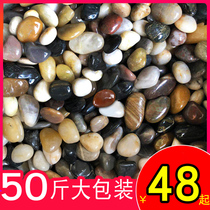 50 pounds natural rain stone pebbles fish tank landscaping rough stone stone multicolored stone goose soft stone pebble colored stone