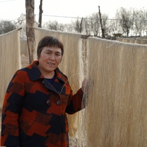 The taste of the country Jade pigeon seasoning Shaanxi Fuping pure sweet potato handmade vermicelli smooth and strong nutrition 5 kg