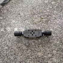 Hydraulic Overlay One-way Throttle MTCV-02W Speed Control Valve Hydraulic Station Hydraulic Equipment Flow Control