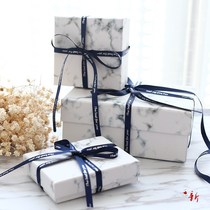 Packaging belt paper box gift box paper box vintage small square extra large creative mini collar