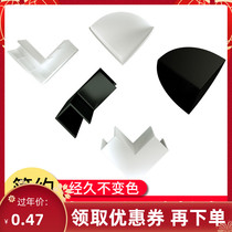 90 Degrees Grooves Anti-Scraping Hands Glass Fish Tank Fixed Wrap Corner Card Corner Durable Frame New PVC Materials