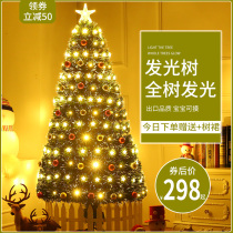 1 5 Christmas Tree Fiber optic tree 1 8 Christmas decorations 3m Christmas ball Five-pointed Star luminous Christmas Tree package