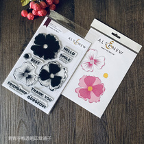 Simple the Best imported transparent seal and cut die Altenew