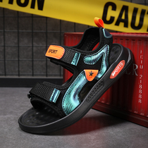 Nike Children Shoes Joint 2022 Summer New Boys Beach Shoes Children Soft Bottom Non-slip Light Sandals Casual Women