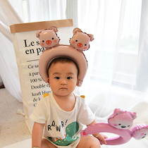 Hairband balloon cartoon animal aluminum film Kindergarten activities Birthday decoration scene layout June 1 party children