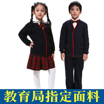 Beautiful Austrian Shenzhen school uniforms Monopoly Primary School Mens Uniforms Autumn and Winter Long Sleeve Dress Set