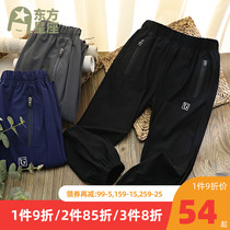 boys sports pants summer thin childrens quick-drying trousers large childrens anti-mosquito pants boys casual pants summer breathable