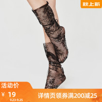 5 pairs of 49 yuan curious Lady Black sexy lace stockings seduction stockings women tide stockings Net Red