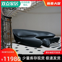 Moon sofa company front desk arc designer exhibition hall lobby hotel lobby shopping mall waiting area personality special