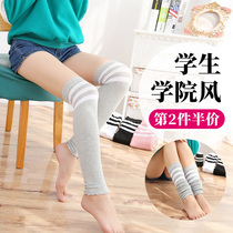 Over the knee stockings childrens piles of socks spring and autumn summer thin jk girls college wind half high barrel